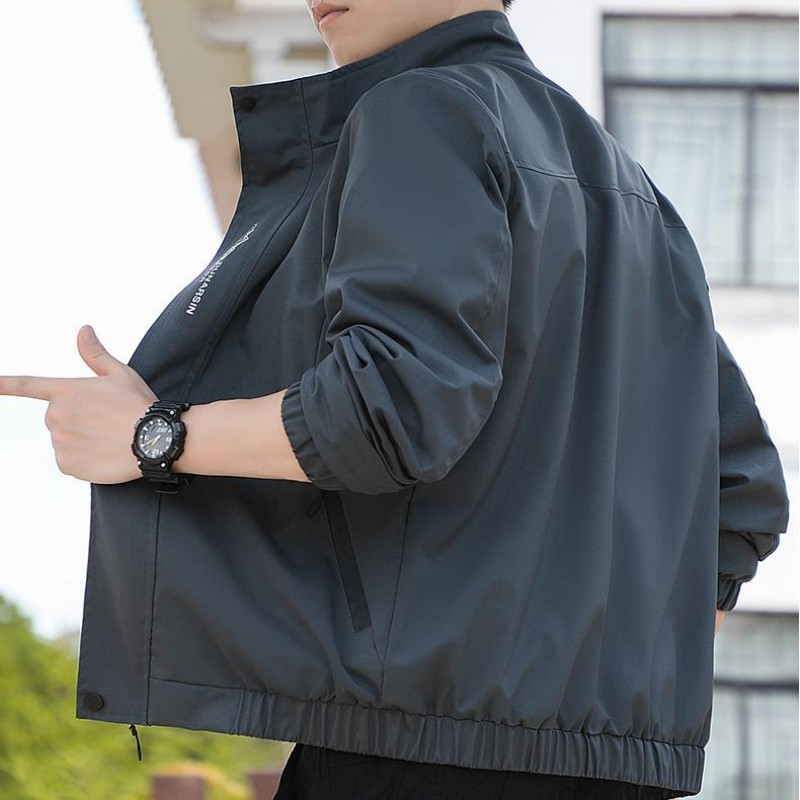 Men's Jacket Jacket Two-piece Autumn And Winter New Trendy Brand Loose Casual Sports Top Autumn Trend Korean Version Handsome Jacket Outside_viptrois.com