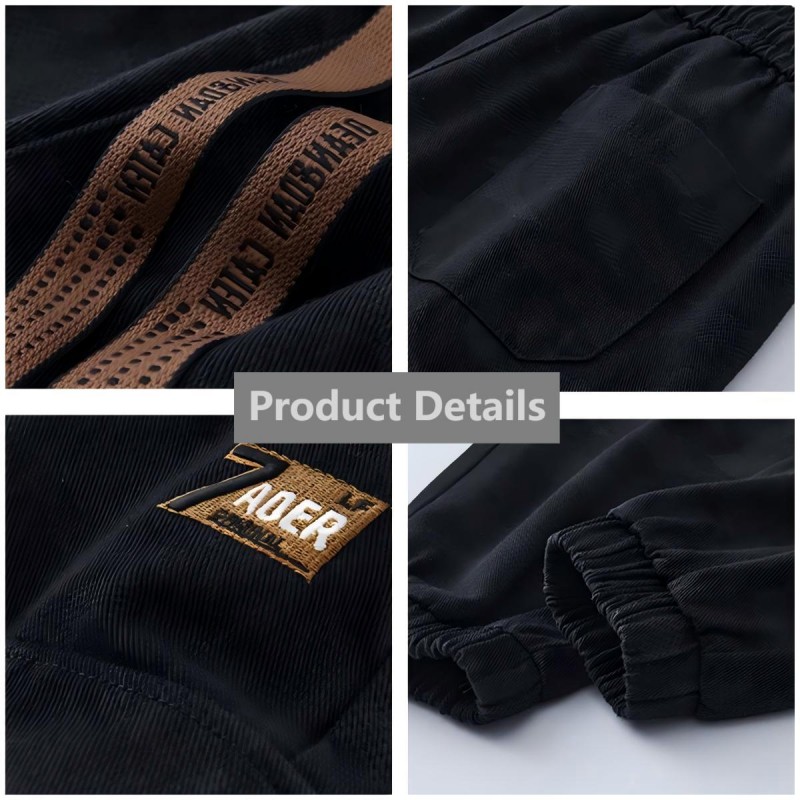 Men's Camouflage Pants Men's Autumn And Winter Large Size Tied Feet Logging Charging Pants Pure Cotton American Ruffian Handsome Casual Pants_ecoleips.com