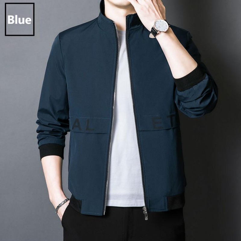 Men's Two-piece Windproof Jacket Stand-up Collar Casual Sport Top_voghion.com