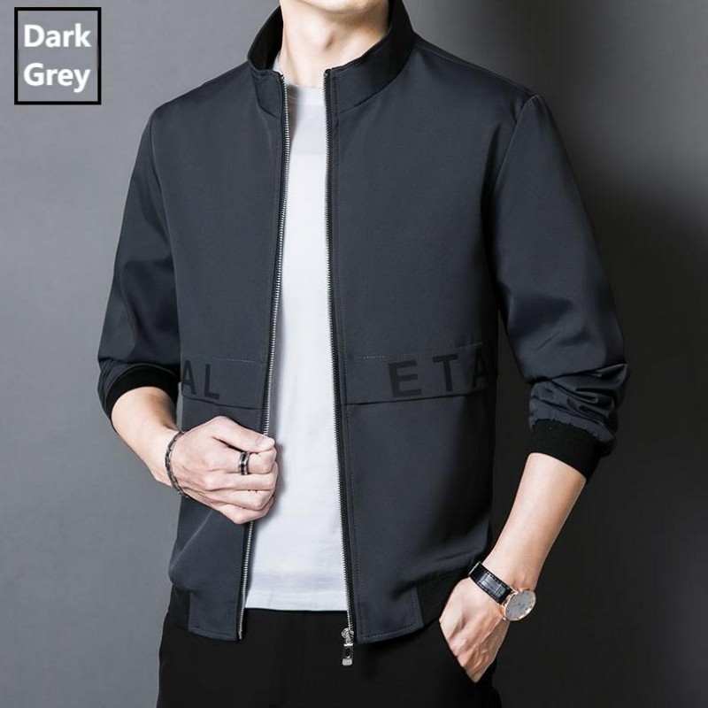 Men's Two-piece Windproof Jacket Stand-up Collar Casual Sport Top_voghion.com