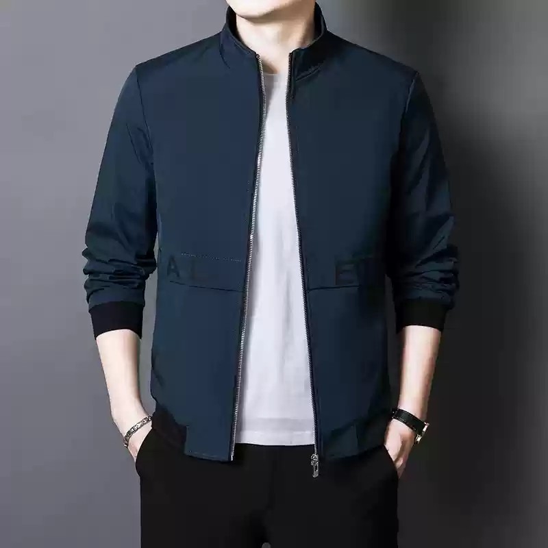 Men's Two-piece Windproof Jacket Stand-up Collar Casual Sport Top_voghion.com