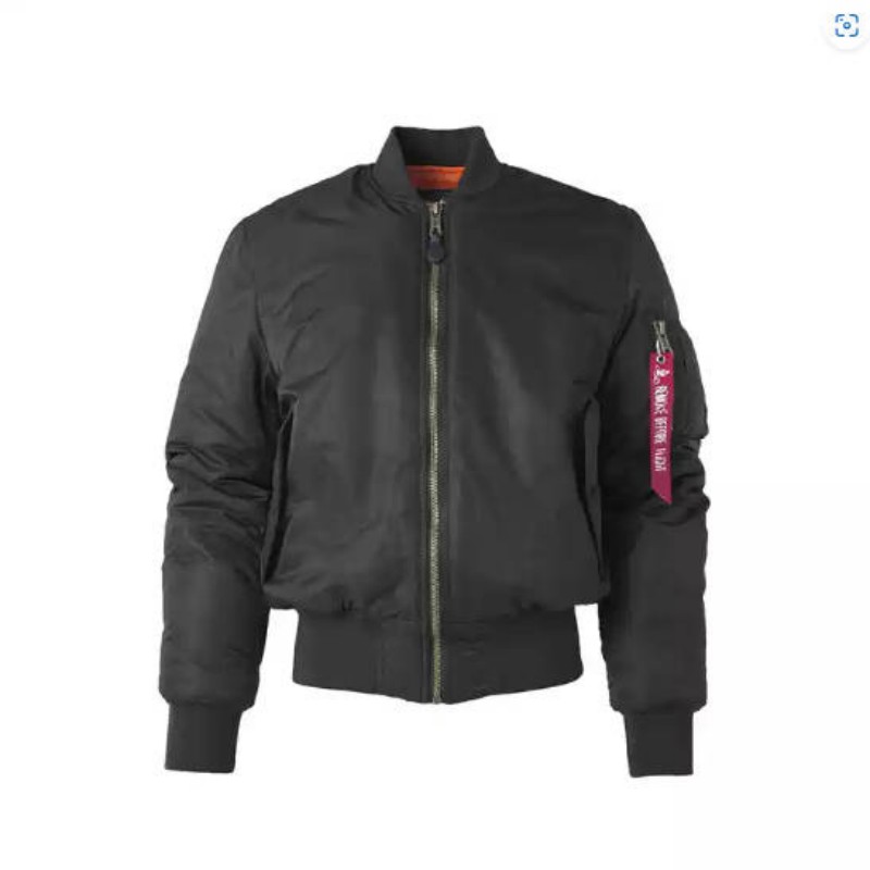 Vêtements pour hommes 2024 Nouveau vêtement réversible lâche court veste aviateur vintage maillot de baseball_voghion.com