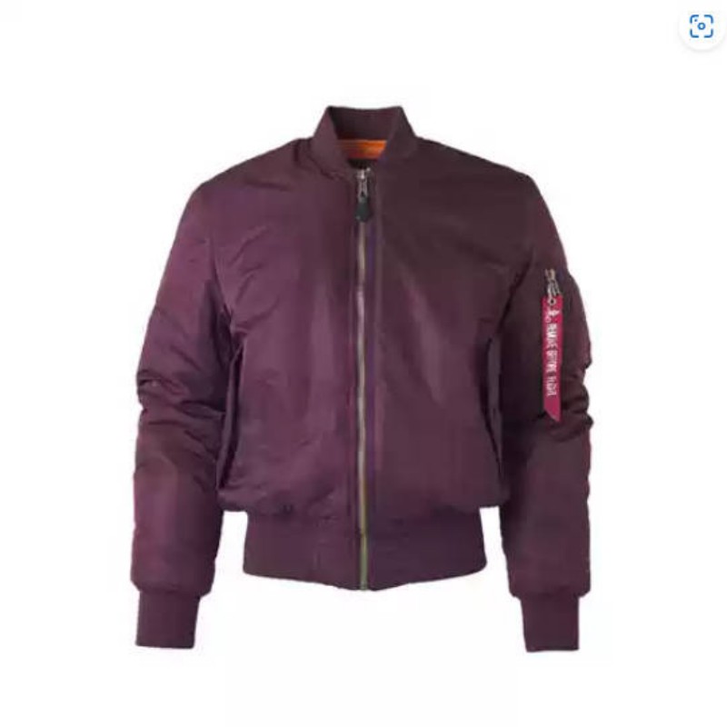 Vêtements pour hommes 2024 Nouveau vêtement réversible lâche court veste aviateur vintage maillot de baseball_voghion.com