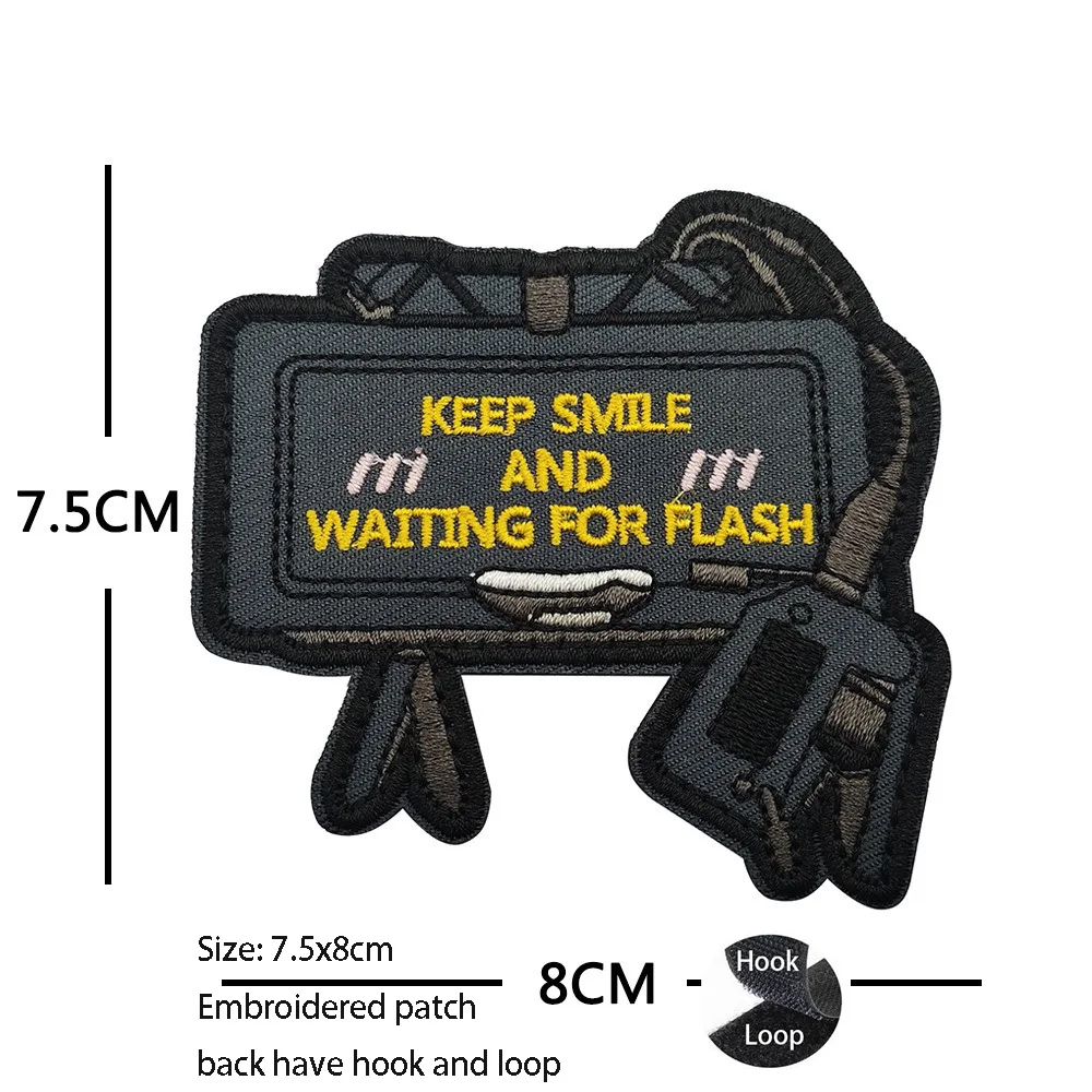 New Design Bag Accessories Badge Frontier Observation Forwardu Headgear Embroidery Armband, Camera Backpack Patches for Clothing_voghion.com