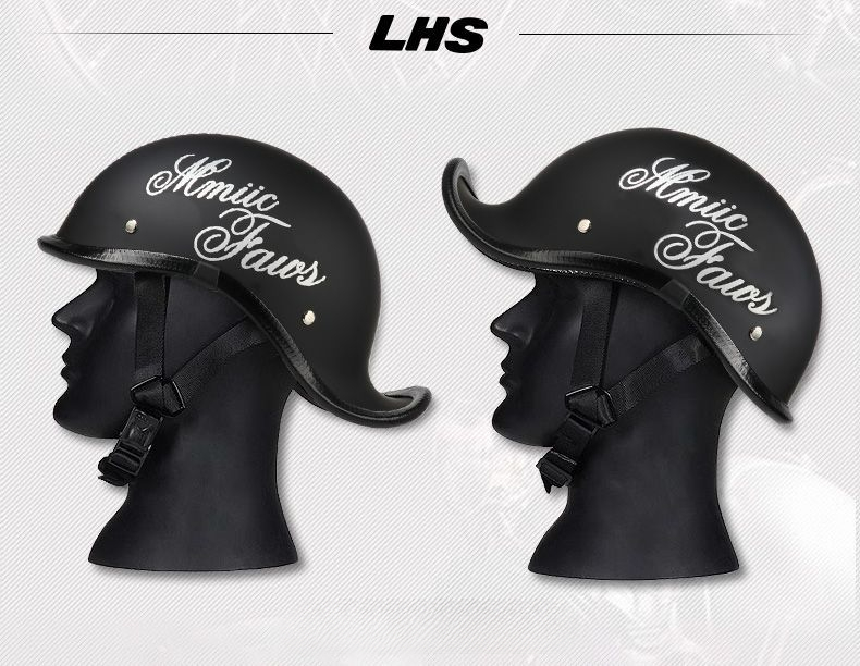 Vintage wind helmet bicycle prince cruise scoop helmet personality warped helmet men's and women's half helmet light harley pedal spring summer_voghion.com