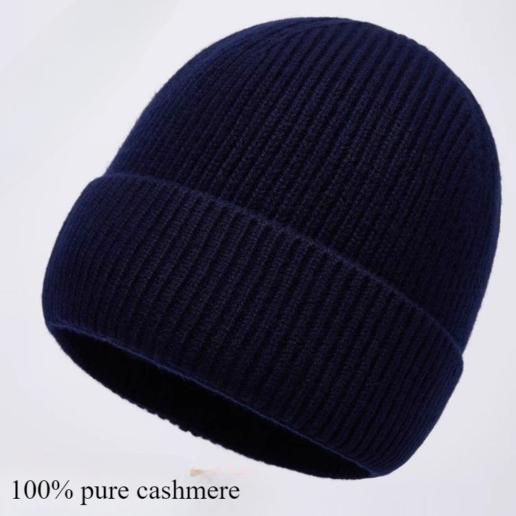 Dizainerio nauja rudens ir žiemos vyriška ir moteriška kašmyro megzta kepurė, šilta raudona vilnonė kepurė porai, skirta naudoti lauke_voghion.com