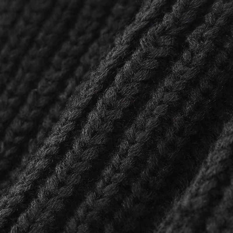 Gorro de invierno para hombre, pasamontañas, gorro de punto de lana, resistente al viento, con capucha fría, protector de orejas, gorro cálido para el frío_voghion.com