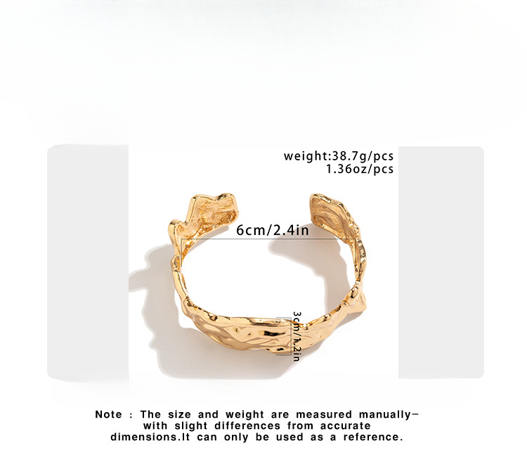 Niche geplooide vloeibare metalen wind choker minimalistische lava onregelmatige vintage kraag sieraden_voghion.com
