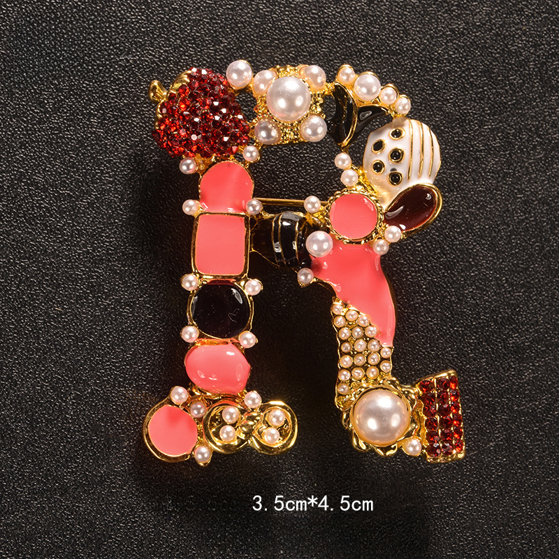 Pearl brosch tjejer high-end corsage anti-ljus fast pin utsökt nisch tillbehör_voghion.com