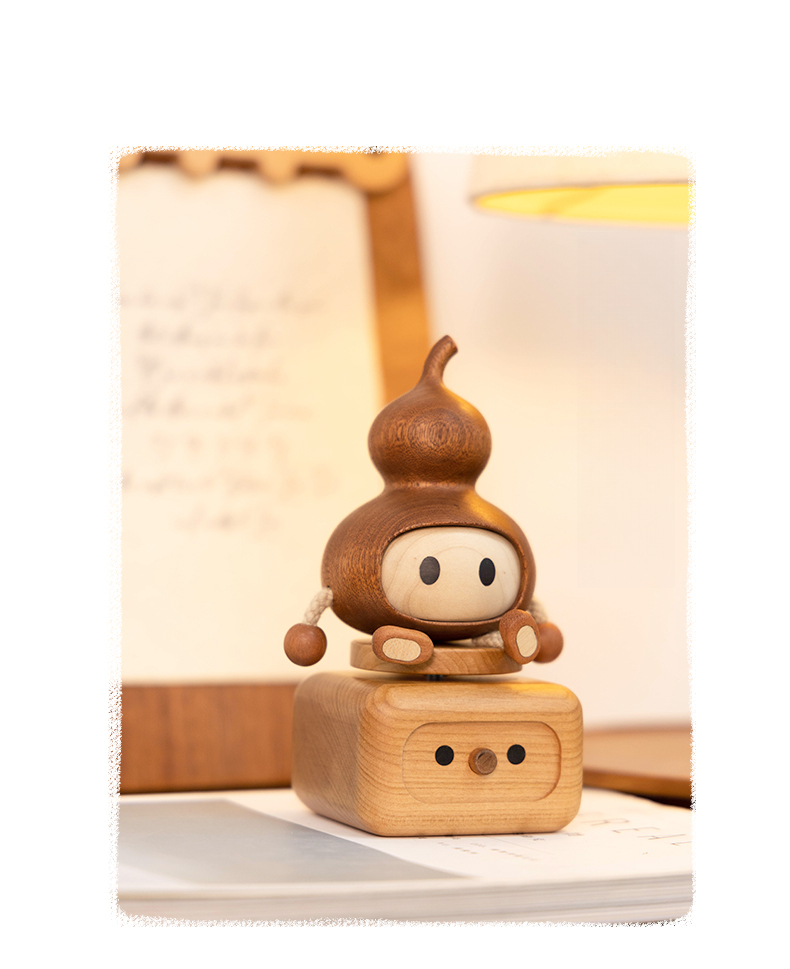 Totoro spinning music box – handcrafted with love