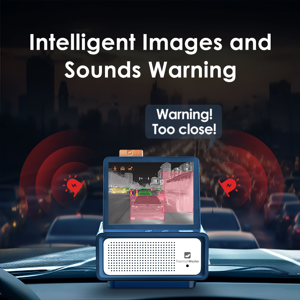 Thermal Night Vision System For Vehicles - 12V Plug-and