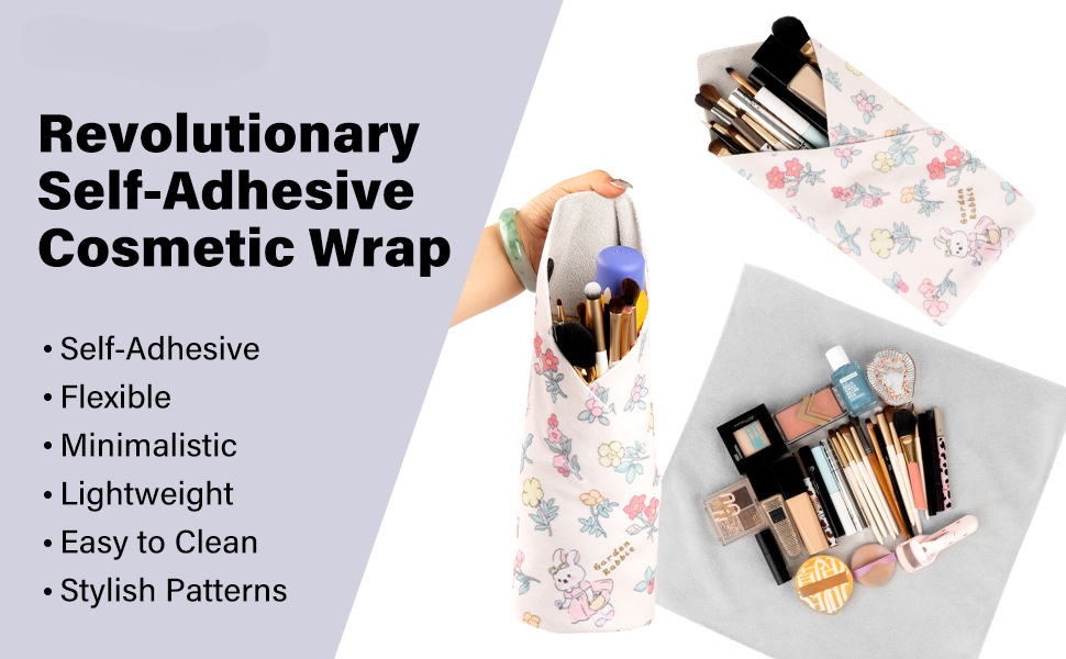 self-adhesive cosmetic wrap