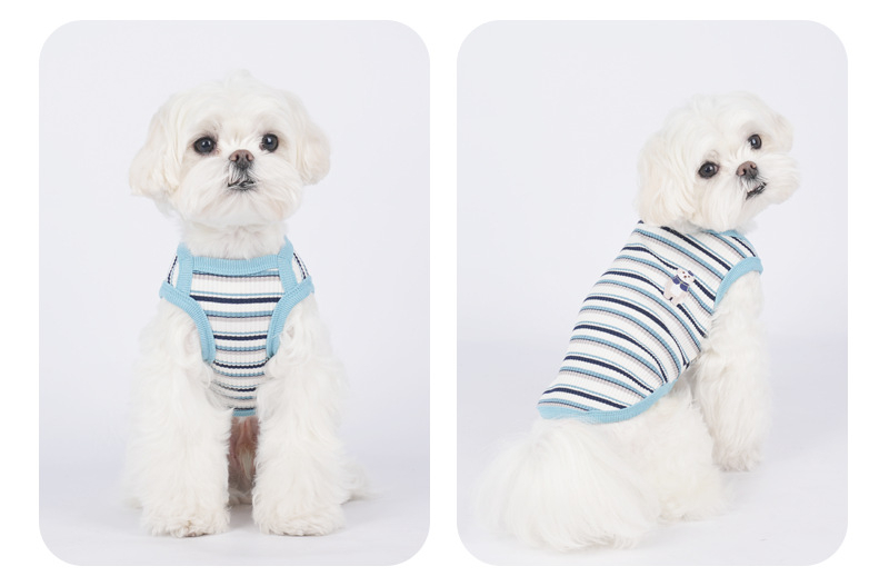 Striped warm soft vest - Comfortable fit