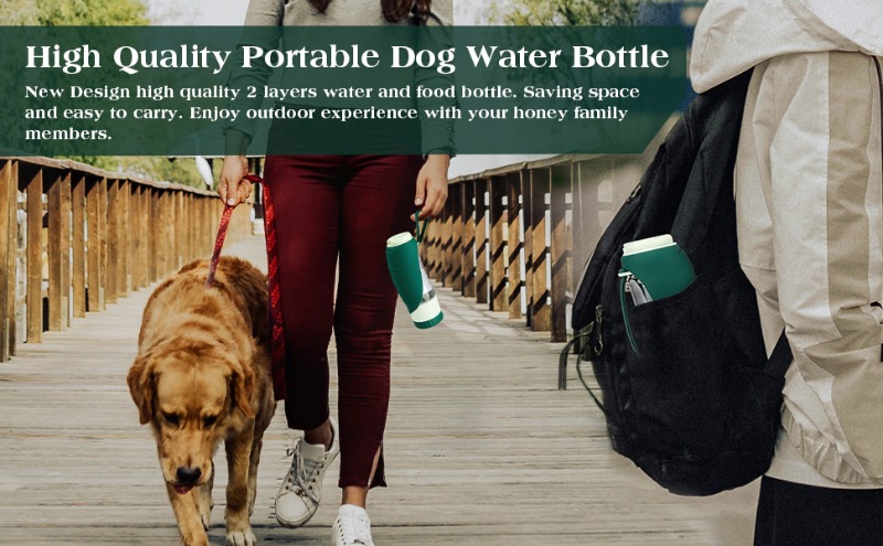 Portable Dog Water Bottle