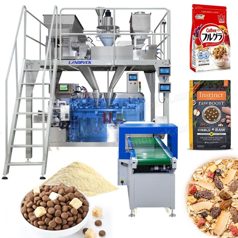 Automatic Pet Food Dog Food Granule Powder Mixed Packing Packaging Machine