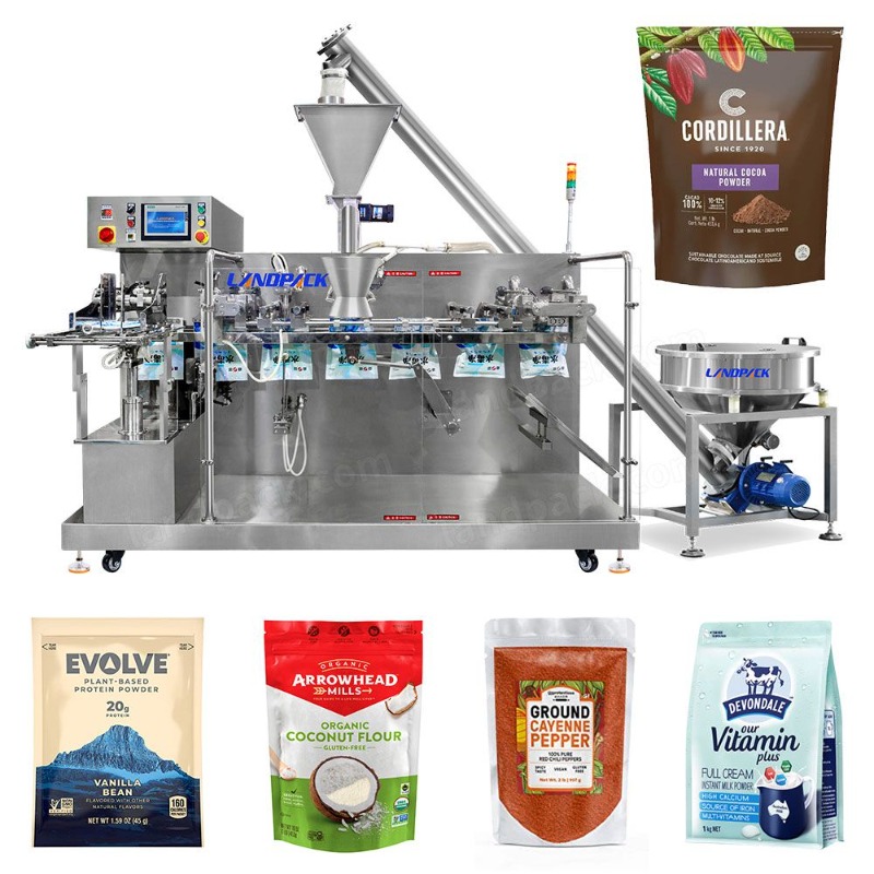 Premade Doypack Stand up Pouch Powder Filling Packing Machine Automatic Doypack Filling Sealing Machine