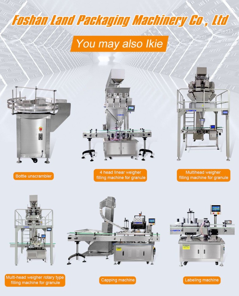 Automatic Multihead Grain Nuts Cans Filling Machine Weighing Tin Snacks Automatic Granule Filling Machine