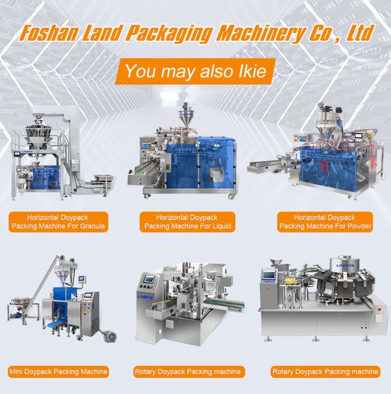 Automatic Liquid Horizontal Premade Pouch Doypack Packing Machine