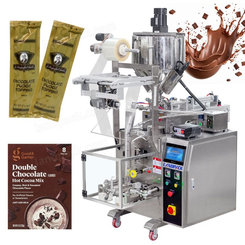 Multi-Function Chocolate Paste Cream Machine Sachet Pillow Bag Vertical Sauce Packing Packaging Machine
