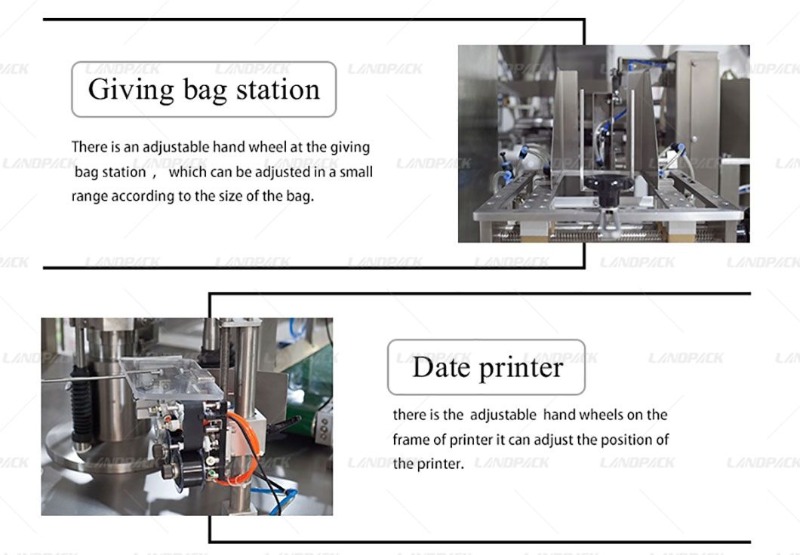 Fully Automatic Fish Food Doypack Granule Stand up Pouch Packing Machine