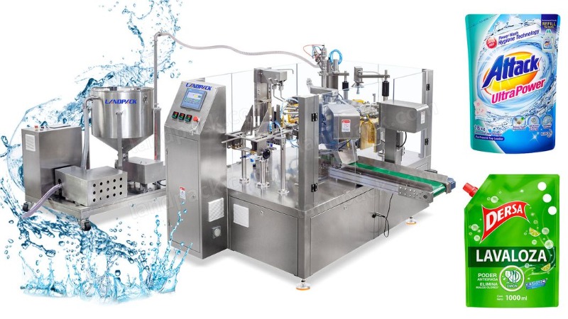Automatic Liquid Stand Pouch Packing Machine, Stand up Pouch Packing Machine