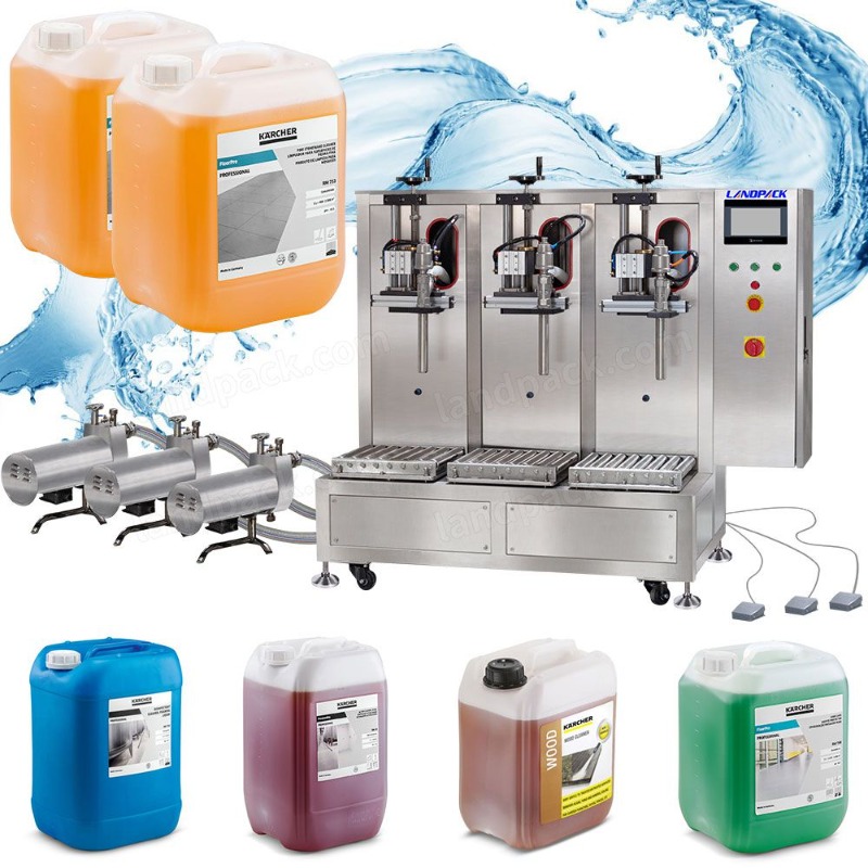 Big Vat Quantitative Liquid Filling Machine for Chemical Liquid