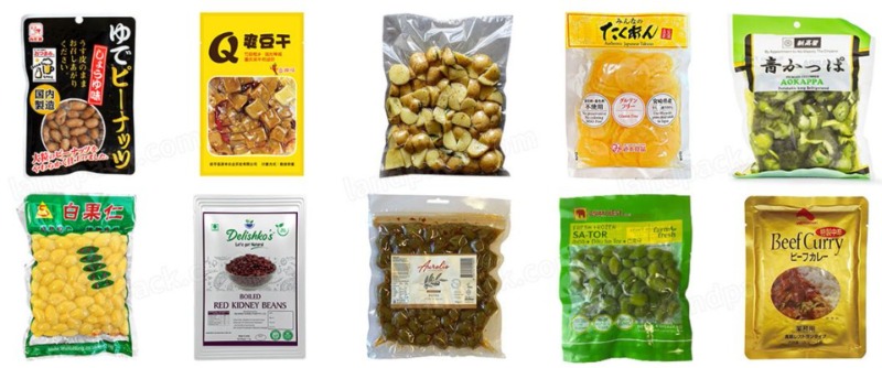 Vacuum Packing Automatic Retort Pouch Doypack Premade Bag Packing Machine for Beef Meat