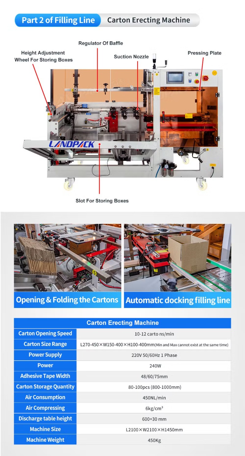 Full Automatic Box Case Carton Sealer Sealing Packing Machine Line
