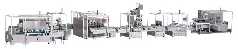 Fully Automatic Mechanical Tablet Bottle Counter Capsules Tablets Pills Counting and Packing Line