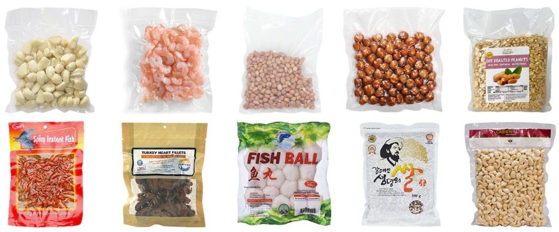 Factory Price Granule Garlic Rotary Vacuum Premade Pouch Packing Machine