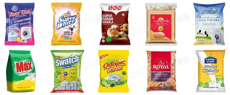 High Precision Detergent Washing Powder Packaging Packing Machine Line System