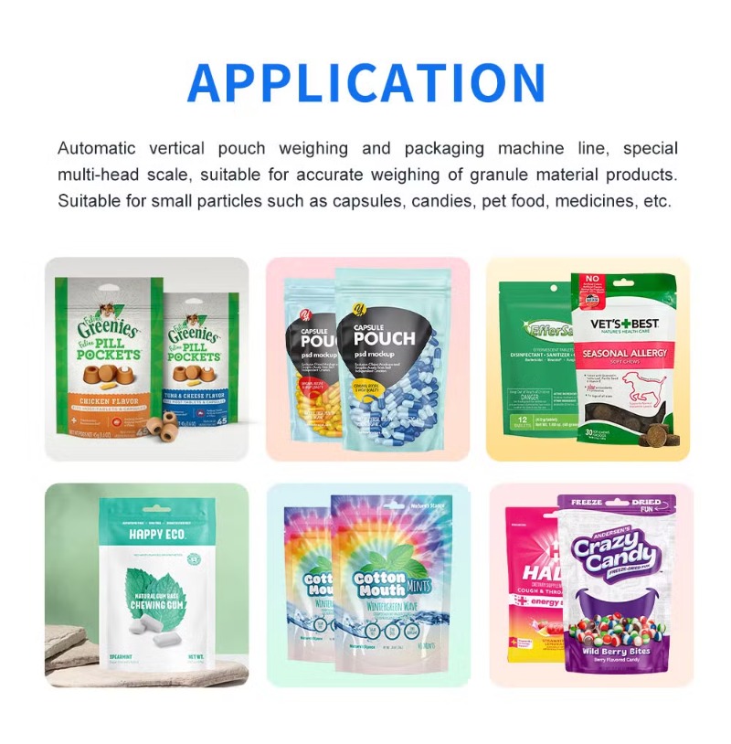 Fully Automatic Gummy Candy Soft Capsule Tablet Capsule Counting Machine for Doypack Premade Pouch
