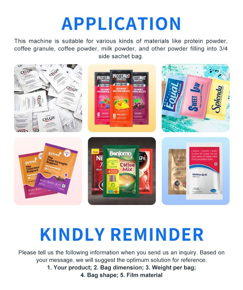Automatic Multi Lane Chilli Curry Spice Seasoning Powder Packing Sachet Packaging Machines