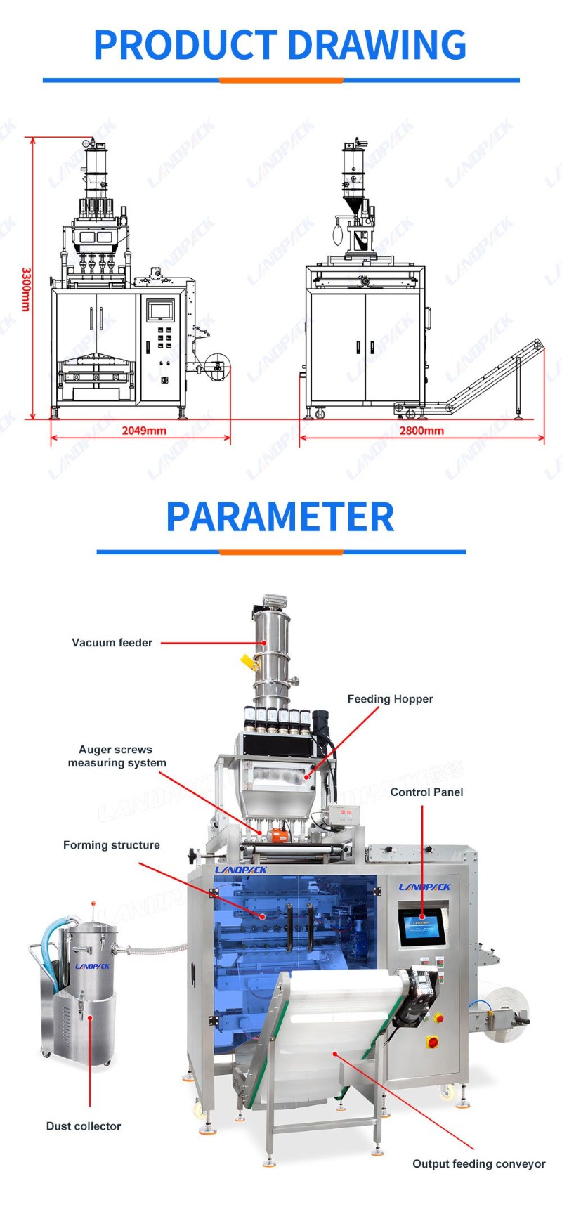 Automatic Multi Lane Chilli Curry Spice Seasoning Powder Packing Sachet Packaging Machines