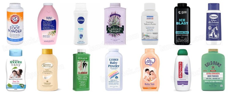 Automatic Double Heads Talcum Powder Bottle Filling Cap Pressing Labeling Machine Line
