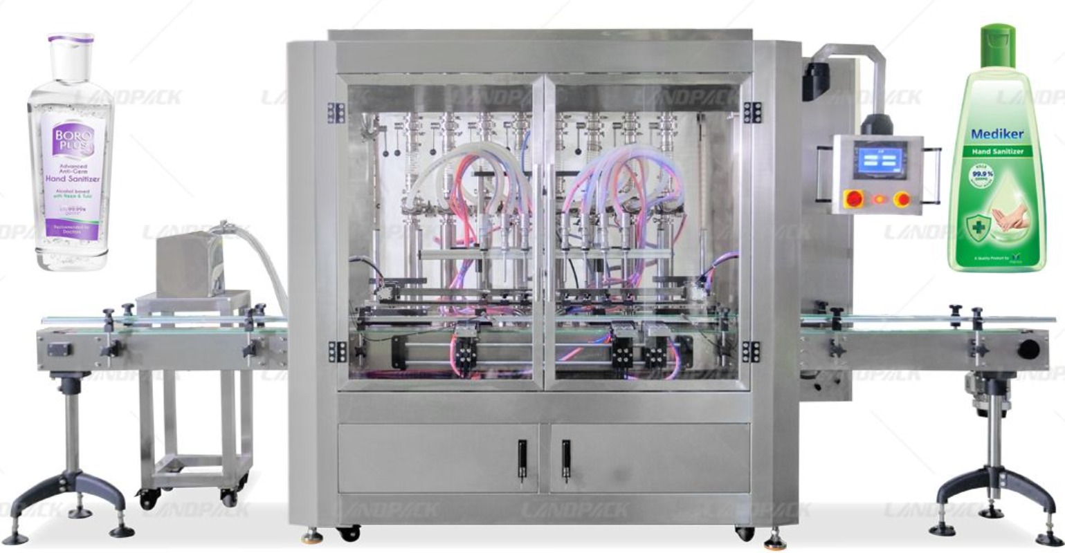 High Quality Fully Automatic Liquid Bottle Filling Machine for Hand Sanitizer