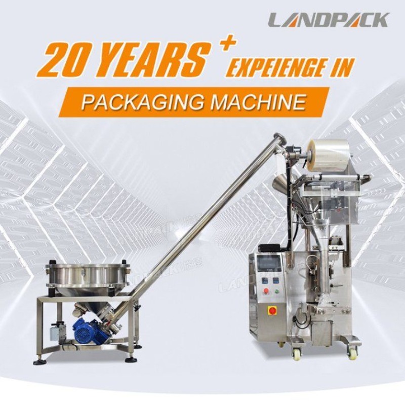 Landpack Ld-320d Vffs Wheat Corn Flour Powder Packaging Packing Machines Machine