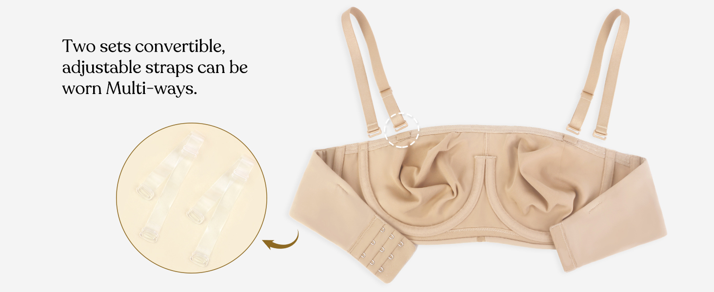 strapless bra for big bust