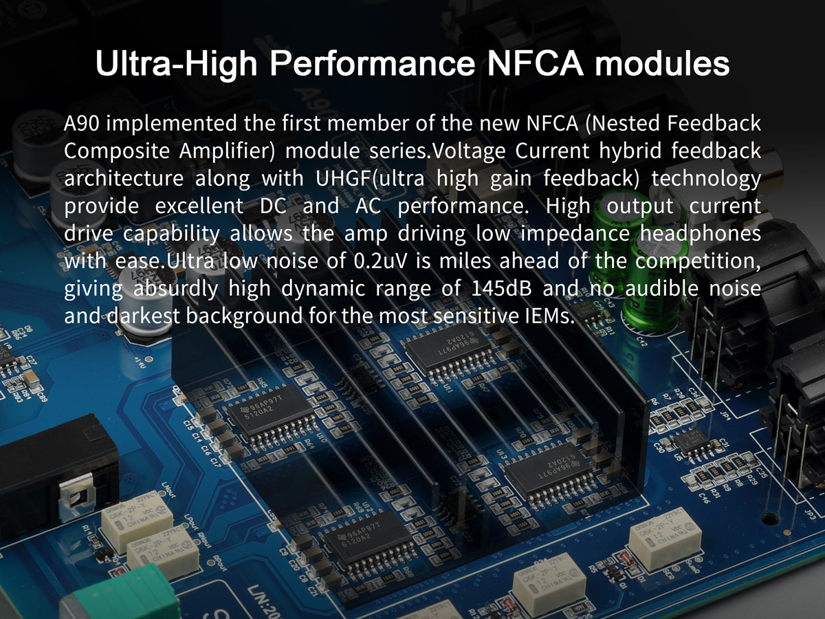 Ultra high-performing NFCA modules