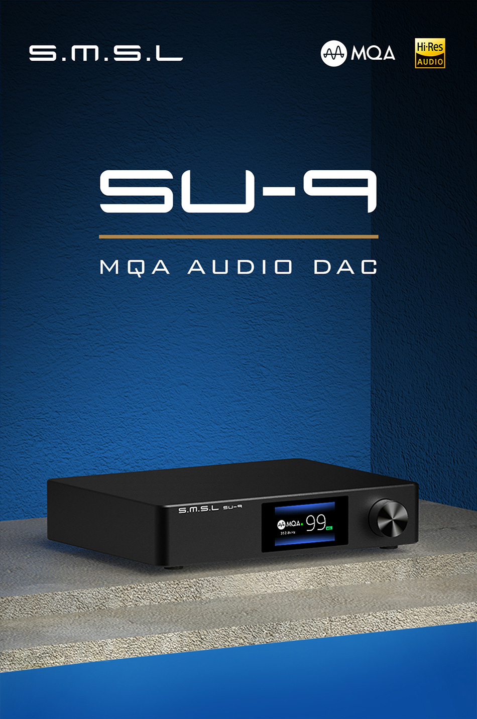 S.M.S.L SU9 ES9038PRO Digital to Analog Convertor (DAC)