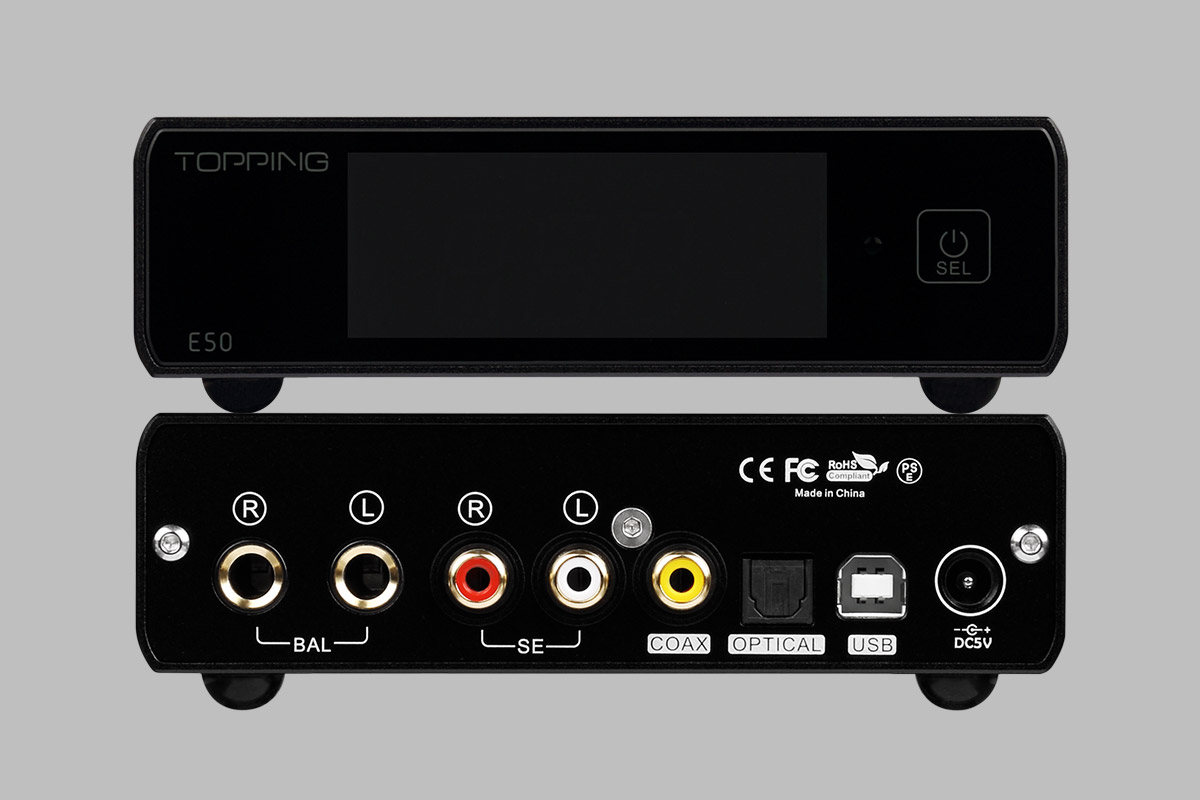 TOPPING E50 ES9068AS Digital to Analog Convertor (DAC)