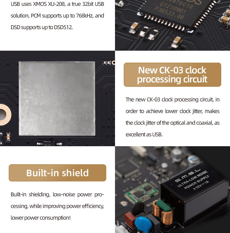 S.M.S.L D300 Digital to Analog Convertor (DAC)