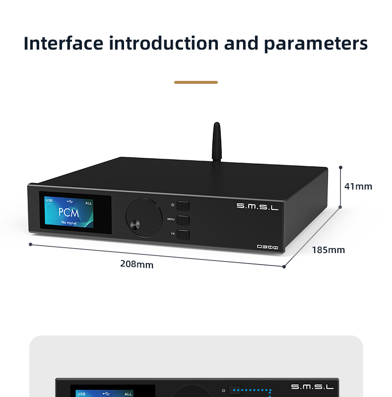 S.M.S.L D300 Digital to Analog Convertor (DAC)