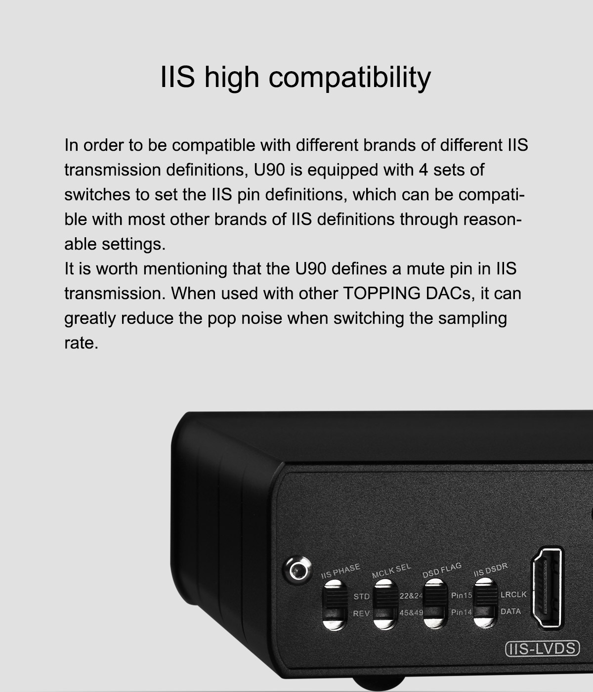 TOPPING U90 USB Interface