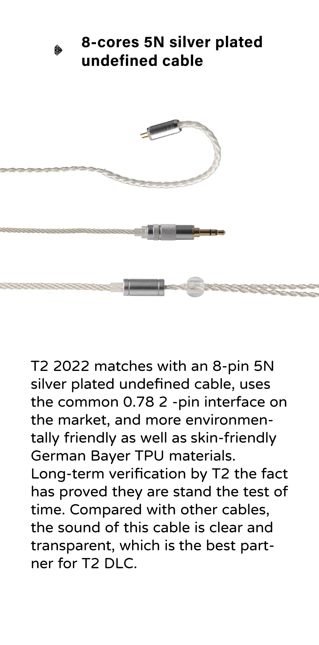 TINHIFI T18 DLC Earphone 18mm Flagship Dynamic HiFi with 18 pin Cable I