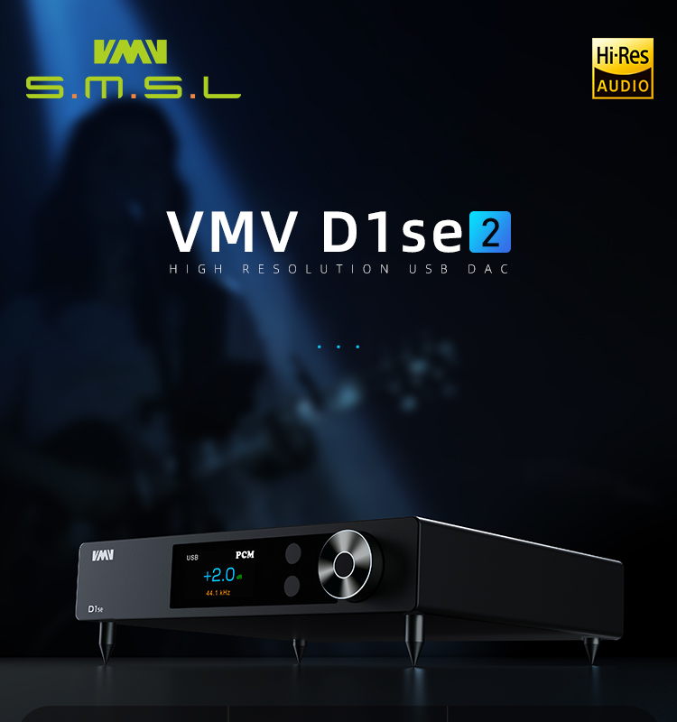 S.M.S.L VMV D1SE2 ES9039MSPRO Digital to Analog Convertor (DAC)