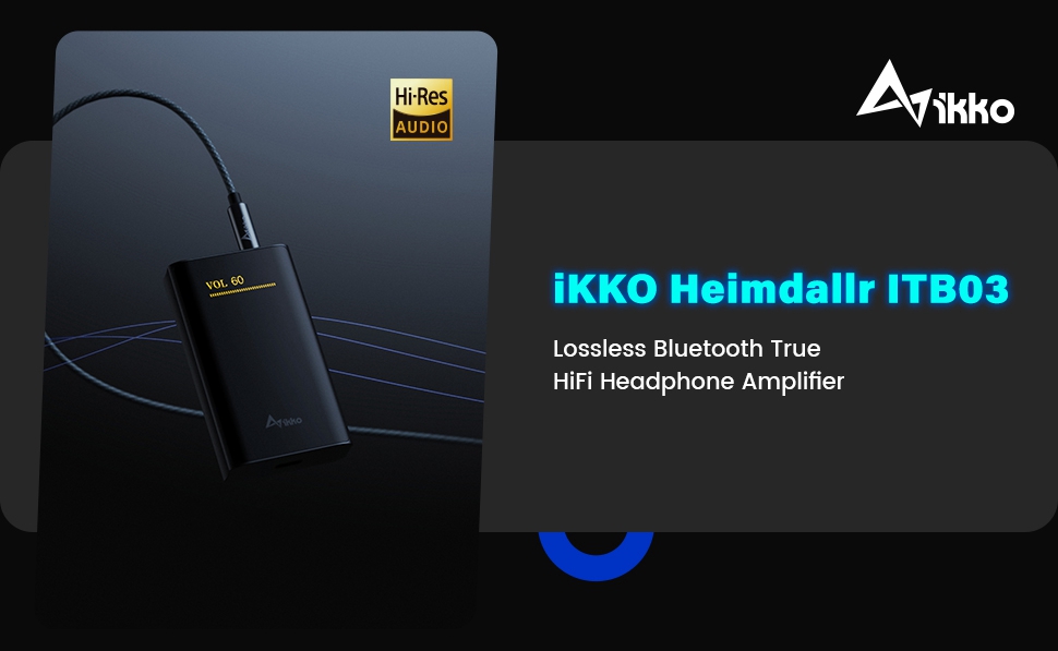 iKKO Heimdallr ITB03 QCC5125 Bluetooth Chip Headphone Amplifier