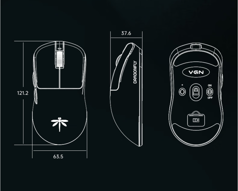 VGN Dragonfly F1 Series Mouse – mechkeysshop