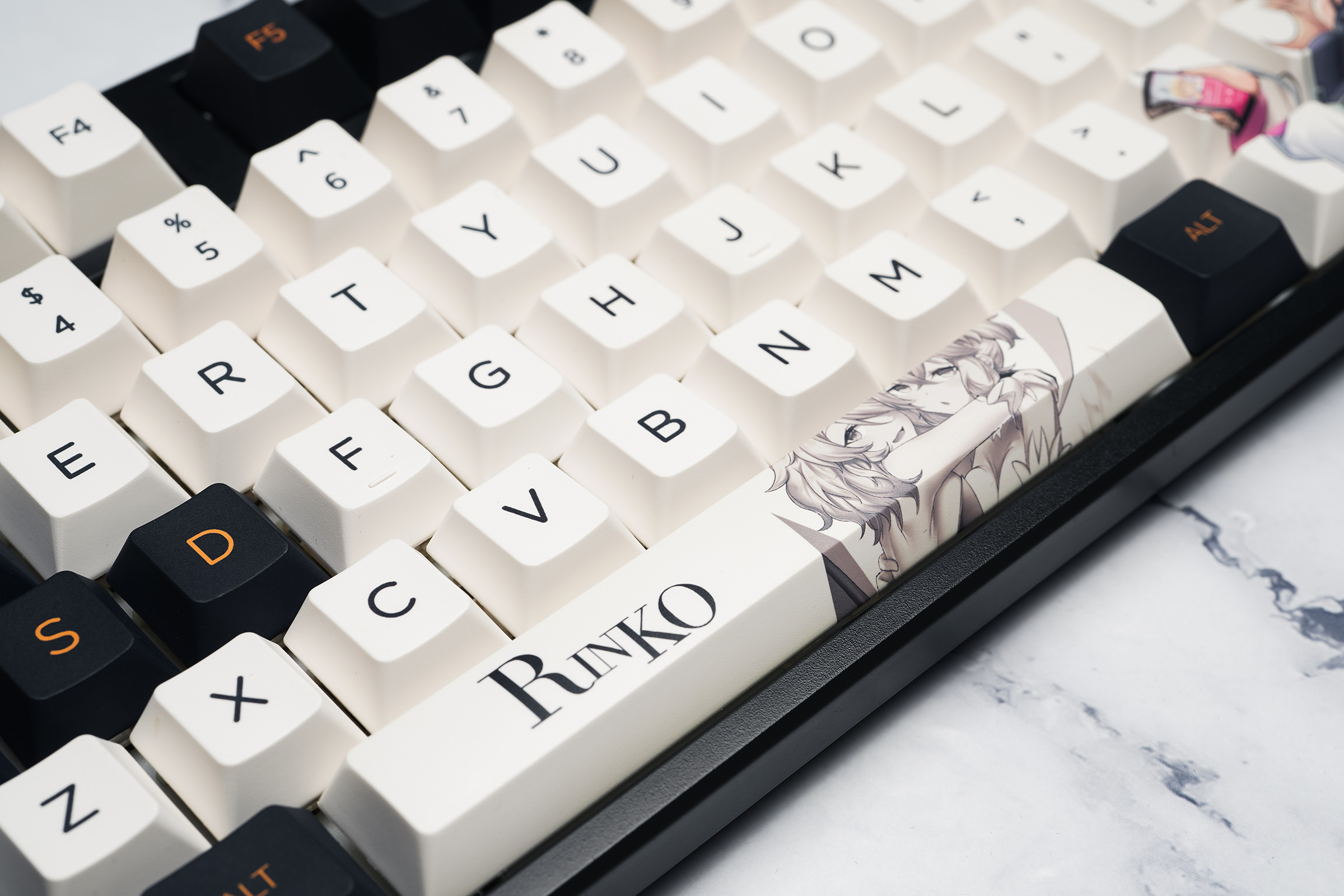 Z Review Rinko Touch Cherry Profile Keycaps Set