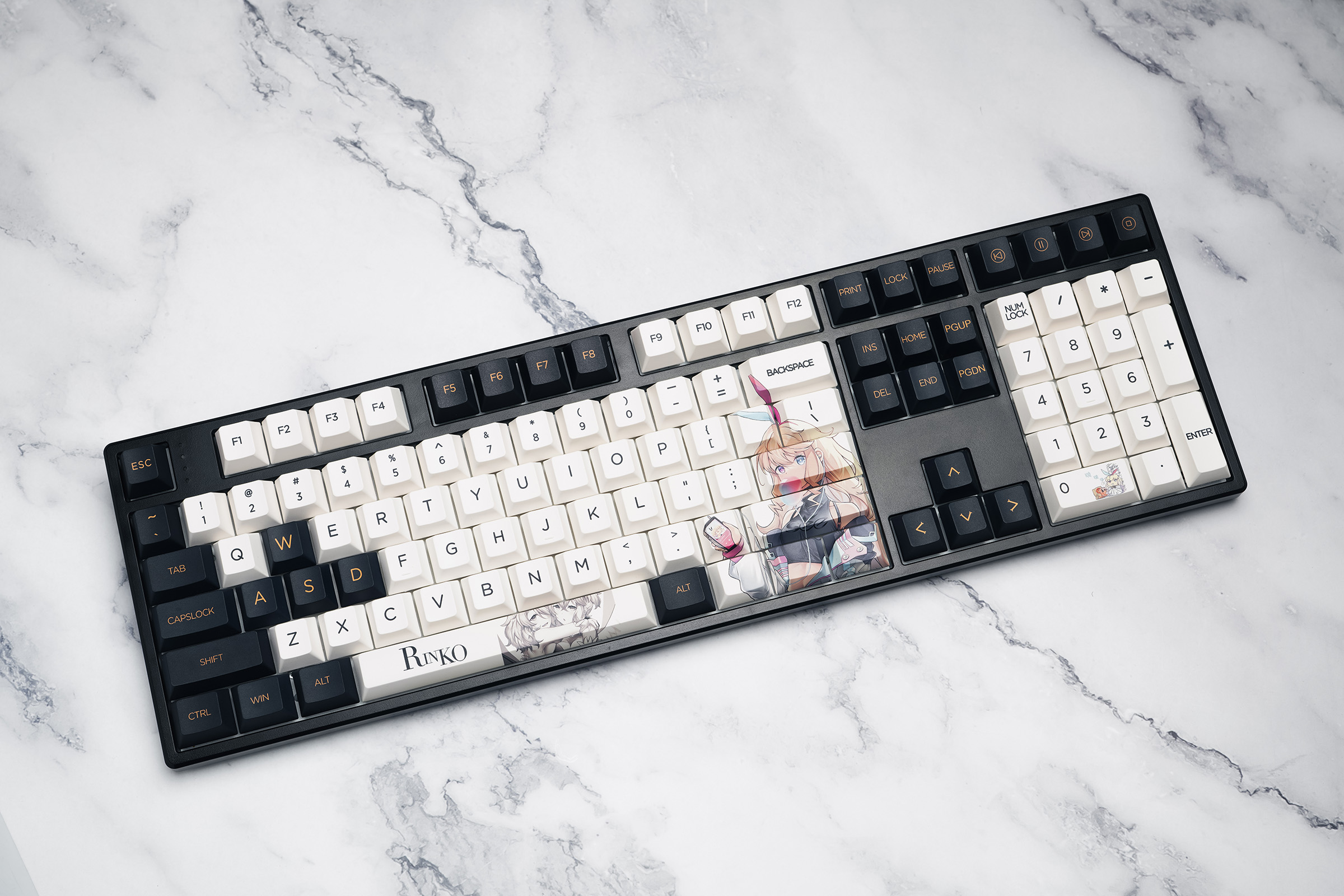 Z Review Rinko Touch Cherry Profile Keycaps Set – mechkeysshop